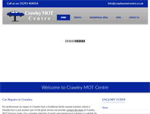 Tablet Screenshot of crawleymotcentre.co.uk